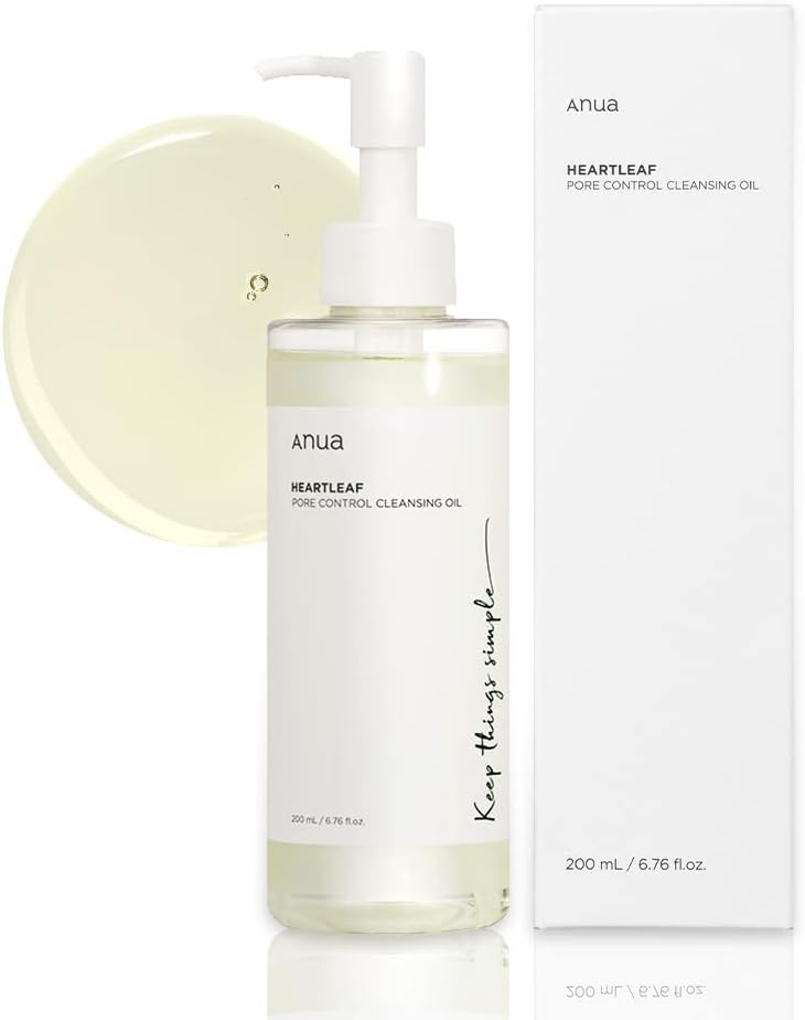 Anua Heartleaf Pore Control Cleansing Oil - Desmaquillante Limpiador a Base de Aceite