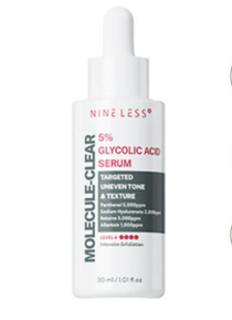 NINELESS Molecule-Clear 5% Glycolic Acid Serum