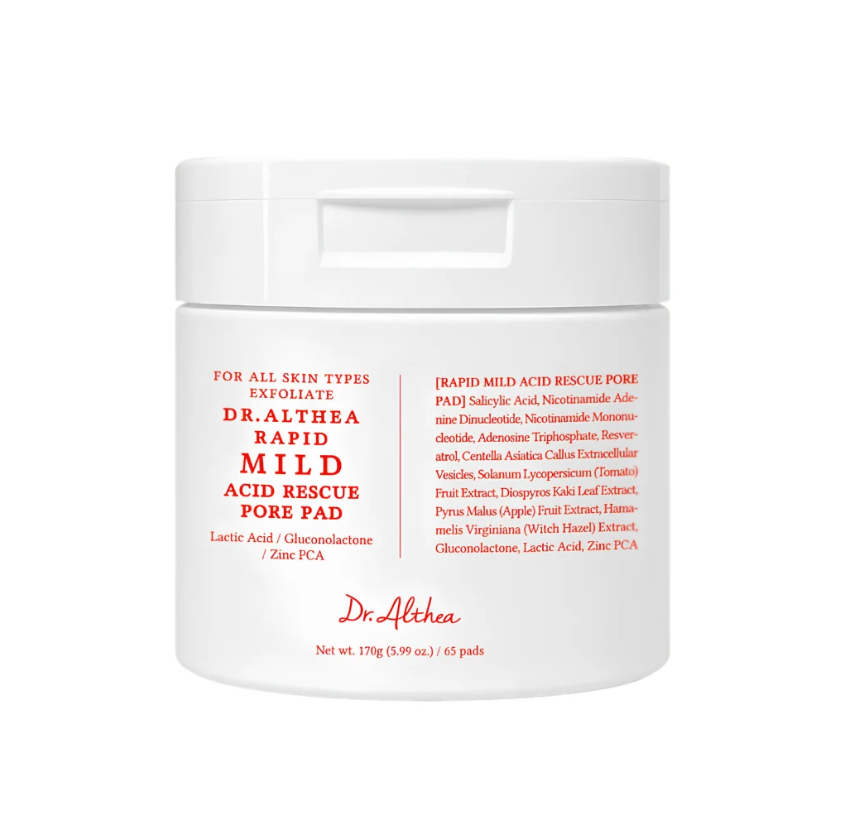 Dr. Althea Rapid Mild Acid Rescue Pore Pad (65 pads)