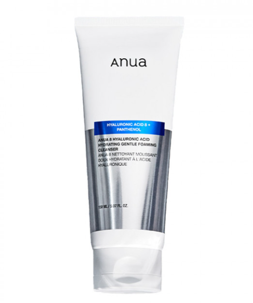 Anua 8 Hyaluronic Acid Hydrating Gentle Foaming Cleanser