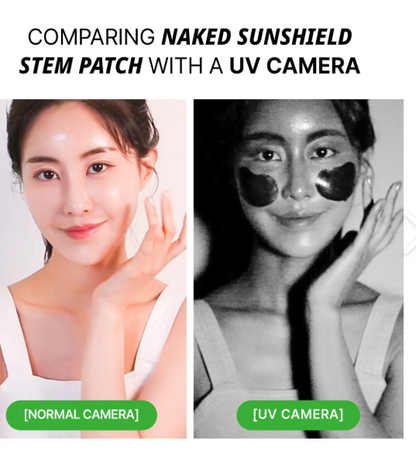 Franz NAKED SunShield Peptide Patch (5 pares de parches L)