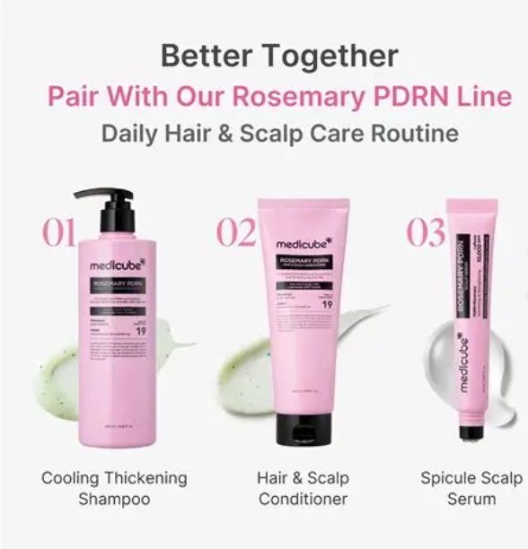 Medicube ROSEMARY PDRN COOLING THICKENING SHAMPOO 400ml